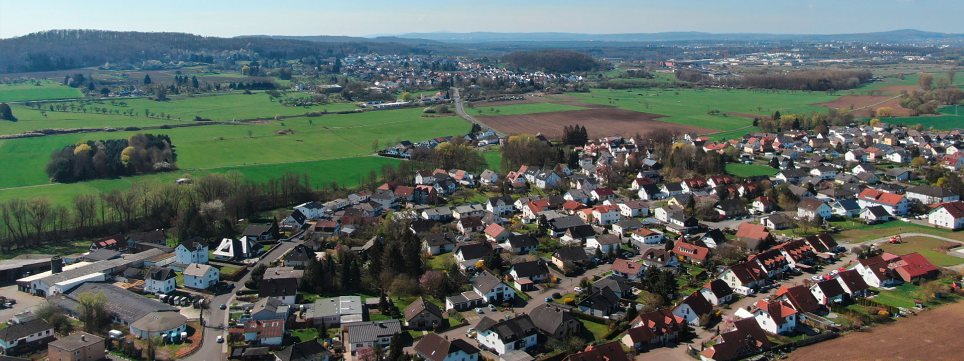 Blick über den Ortsteil Trohe