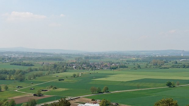 Gießener Lahntäler aus der Vogelperspektive